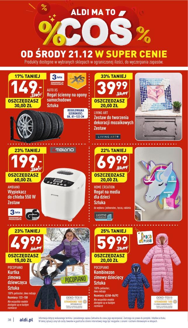 Gazetka promocyjna ALDI str. 38