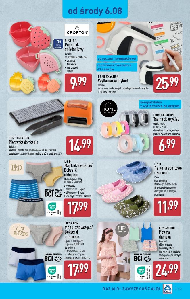 Gazetka promocyjna ALDI str. 29