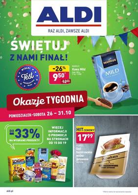 Aldi od poniedziałku