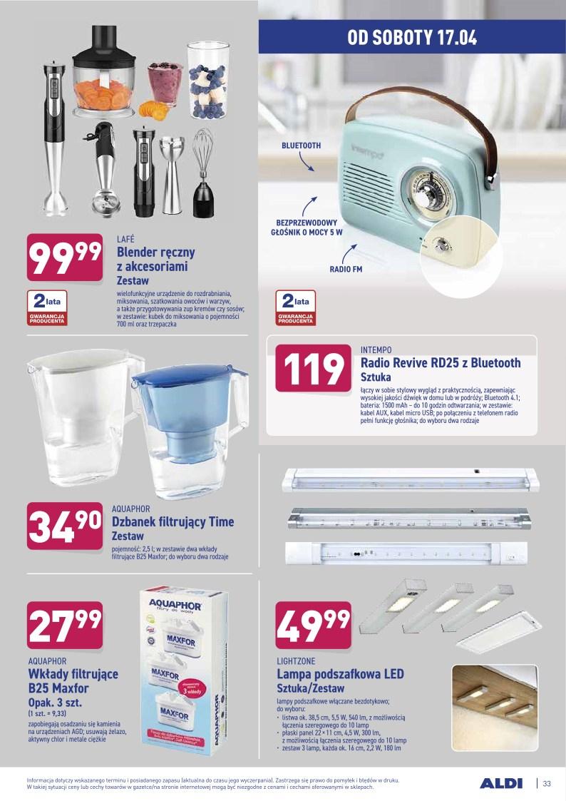 Gazetka promocyjna ALDI str. 33