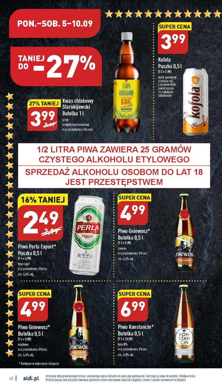 Gazetka promocyjna ALDI str. 22