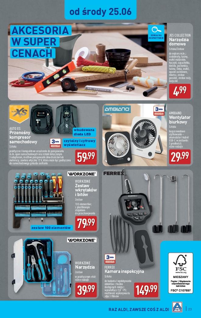 Gazetka promocyjna ALDI str. 23