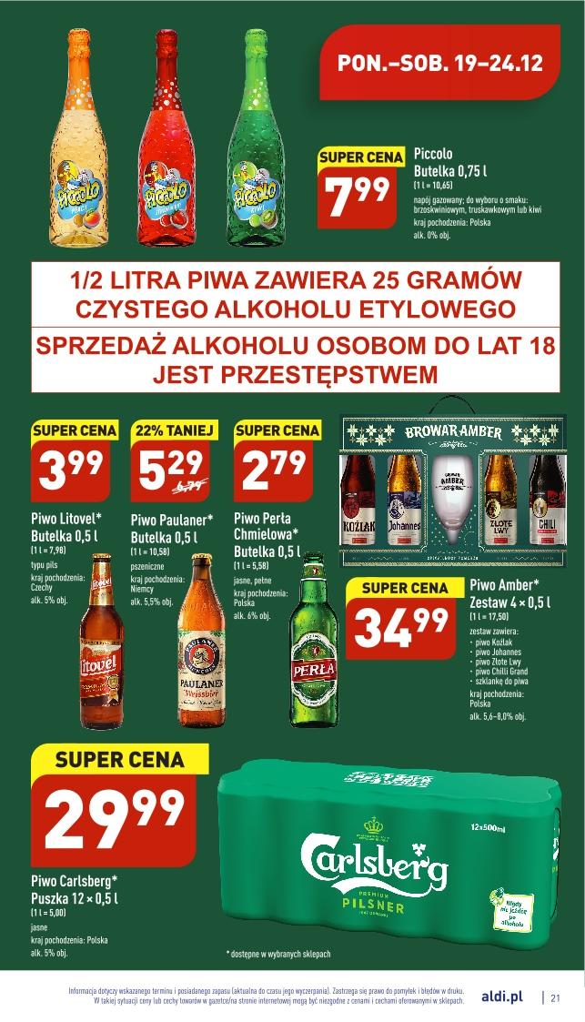 Gazetka promocyjna ALDI str. 21