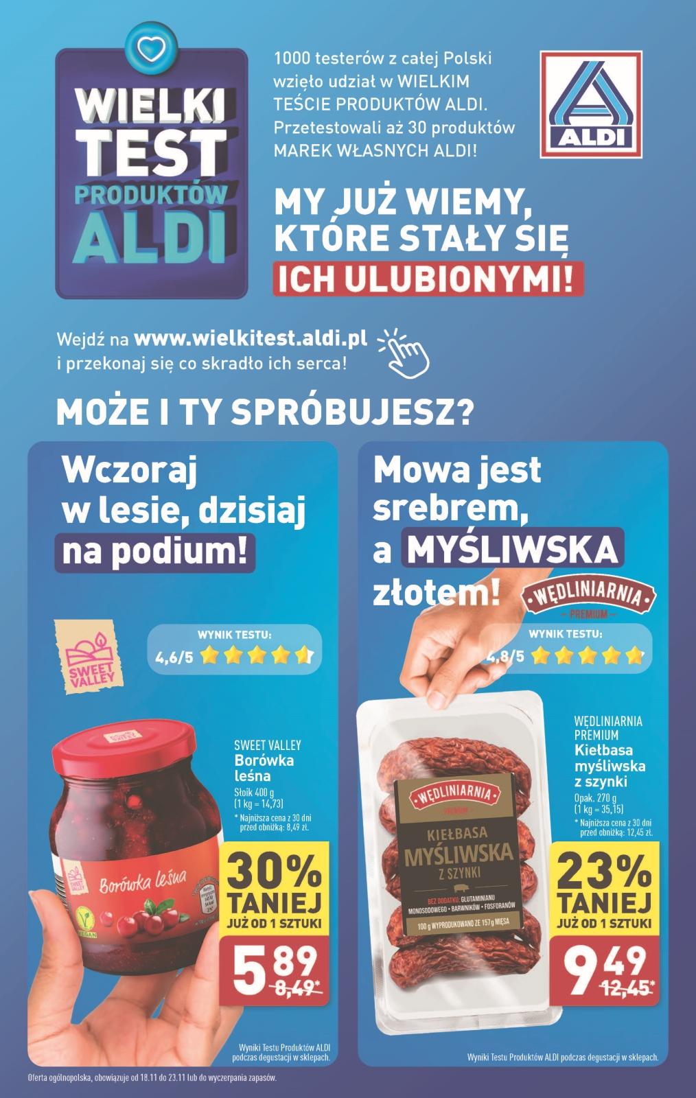 Gazetka promocyjna ALDI str. 1