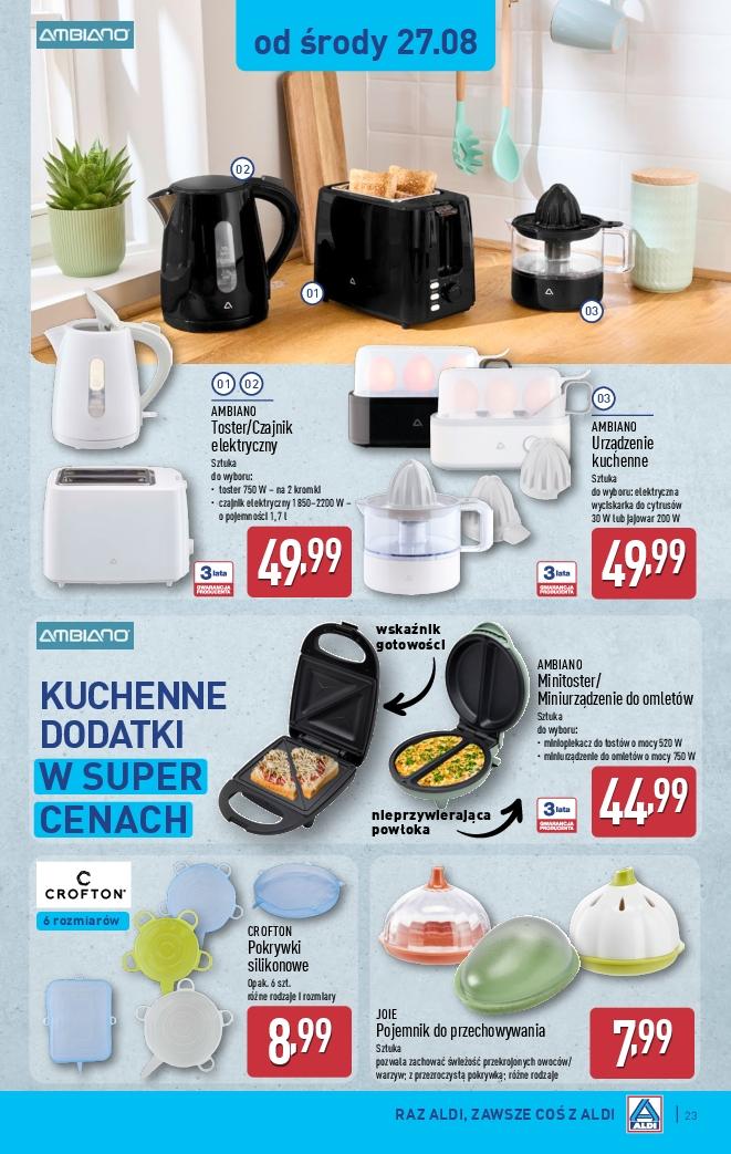 Gazetka promocyjna ALDI str. 23