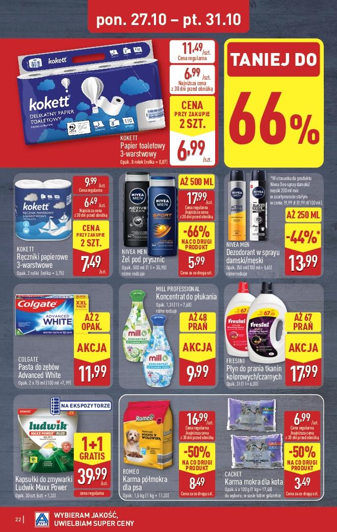 Gazetka promocyjna ALDI str. 22