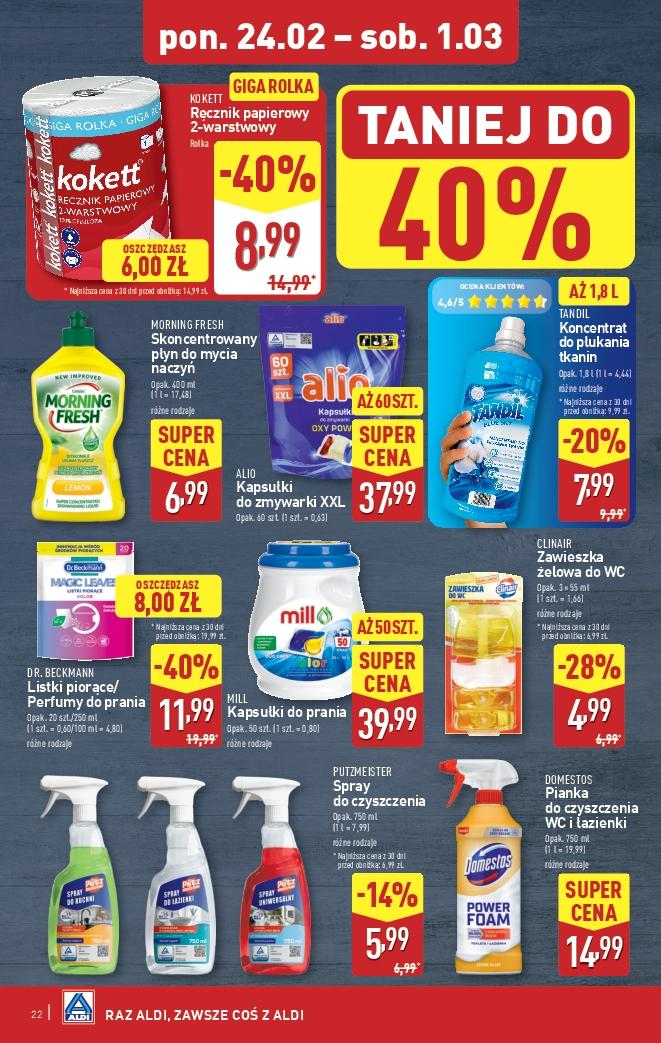 Gazetka promocyjna ALDI str. 22