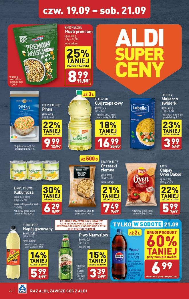 Gazetka promocyjna ALDI str. 22