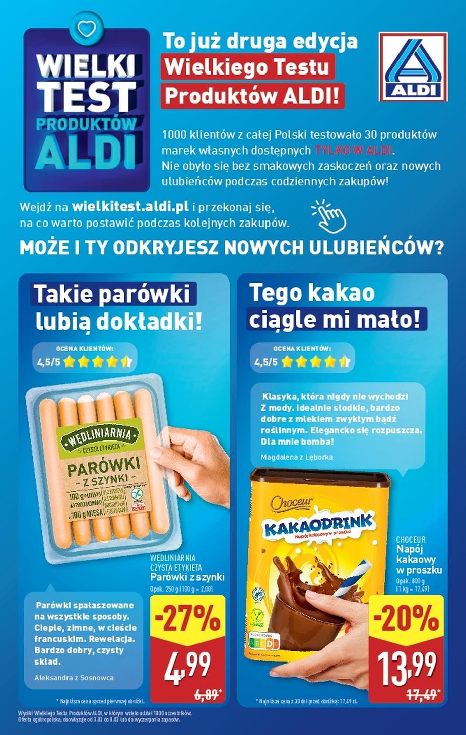 Gazetka promocyjna ALDI str. 1