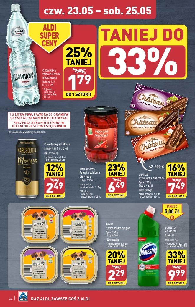 Gazetka promocyjna ALDI str. 22