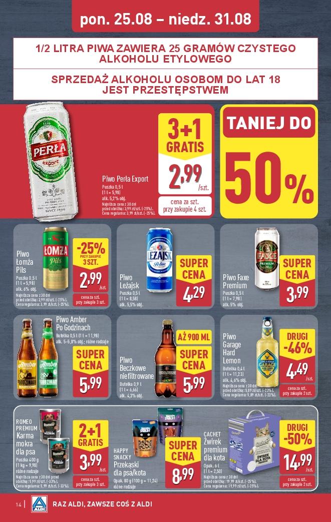Gazetka promocyjna ALDI str. 14