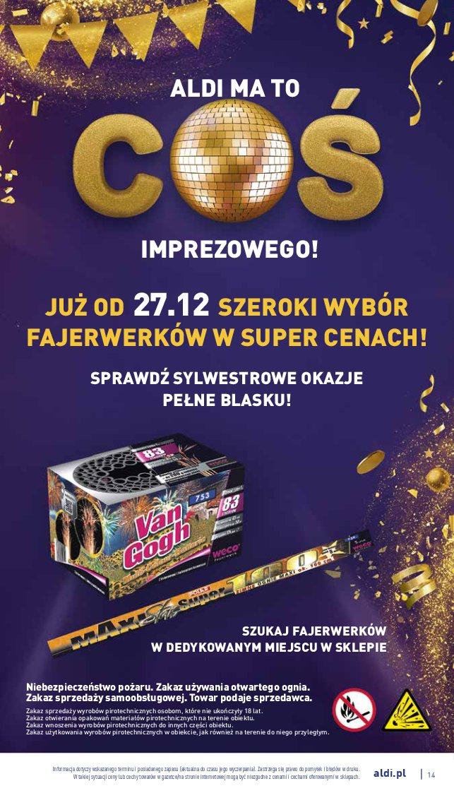 Gazetka promocyjna ALDI str. 14