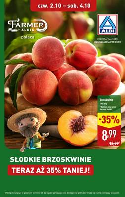 Aldi Brzoskwinie 