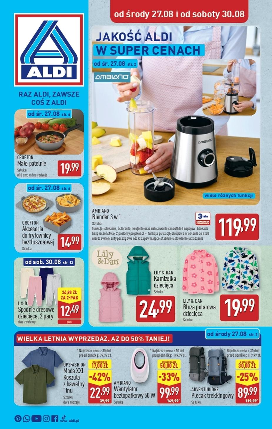 Gazetka promocyjna ALDI str. 1