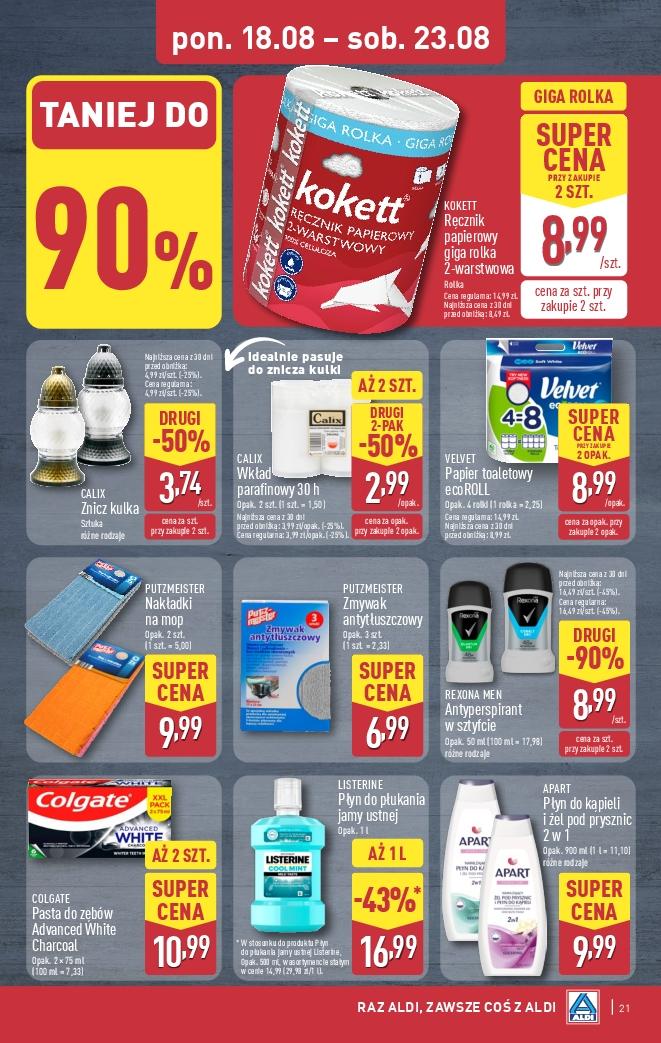 Gazetka promocyjna ALDI str. 21
