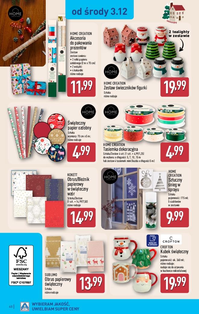 Gazetka promocyjna ALDI str. 40