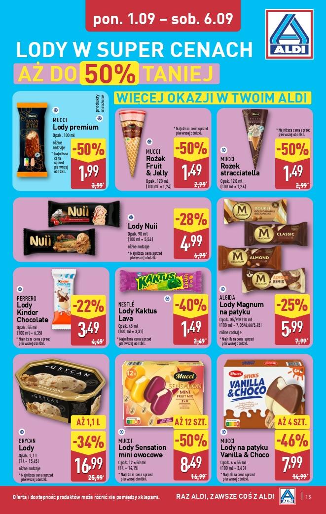 Gazetka promocyjna ALDI str. 15