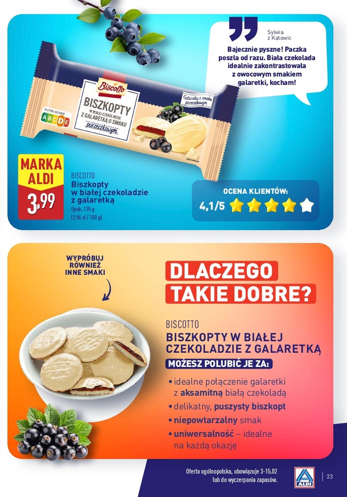 Gazetka promocyjna ALDI str. 23