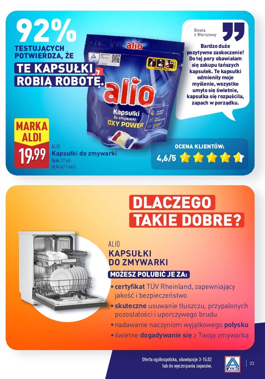 Gazetka promocyjna ALDI str. 33