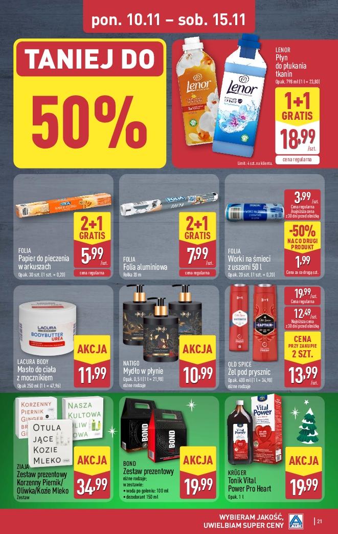 Gazetka promocyjna ALDI str. 21