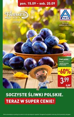Aldi śliwki