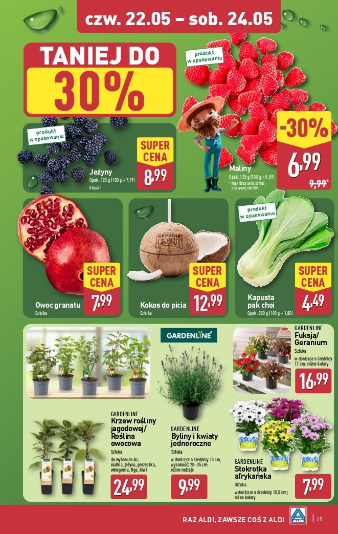 Gazetka promocyjna ALDI str. 25