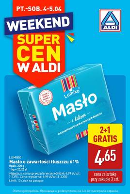 Aldi masło