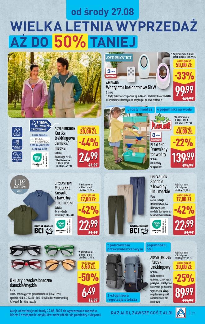 Gazetka promocyjna ALDI str. 21