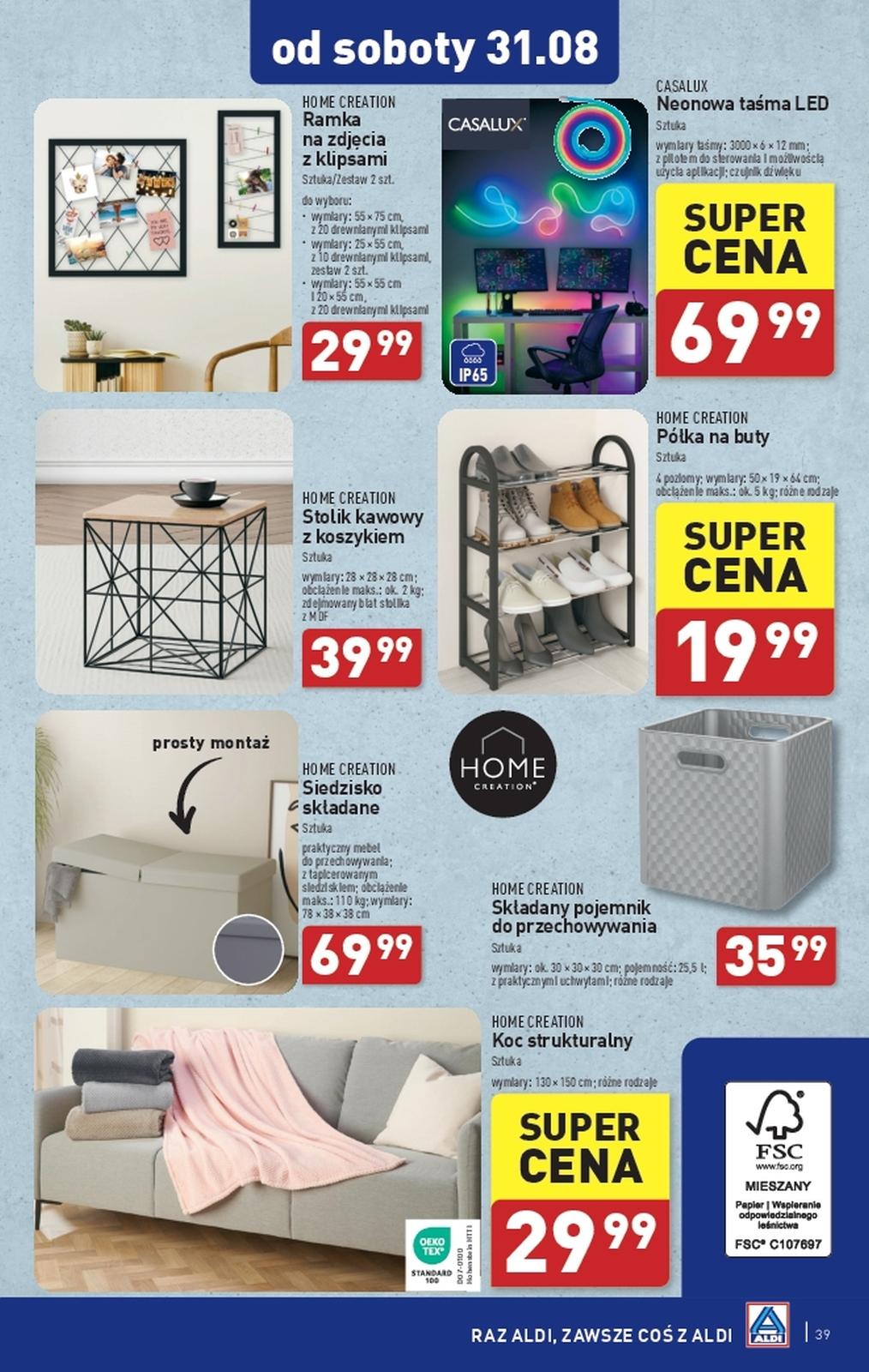 Gazetka promocyjna ALDI str. 39