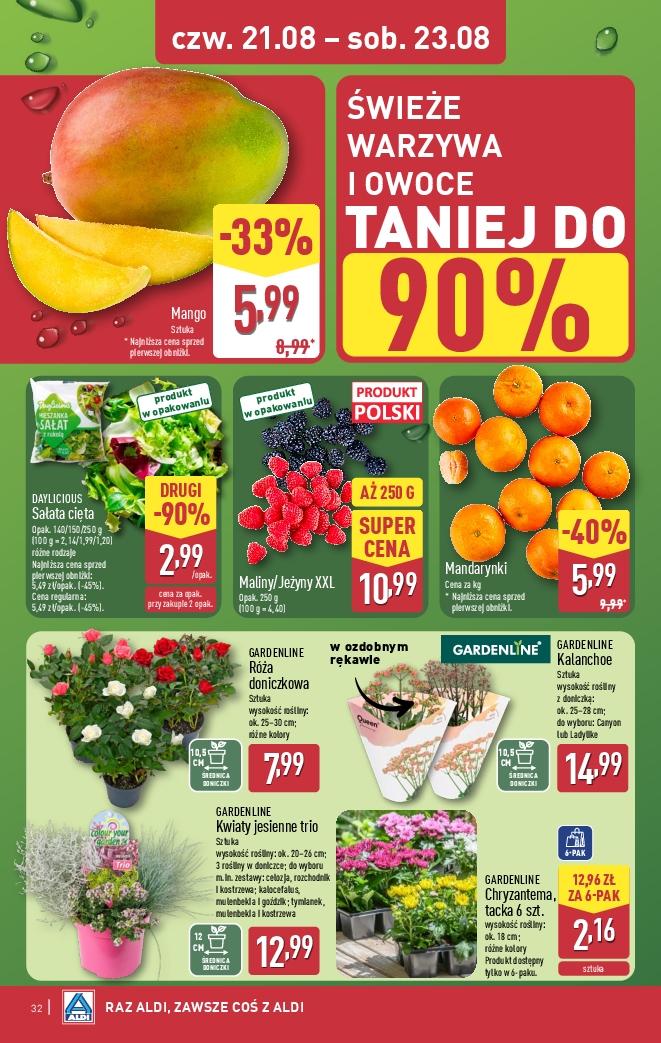 Gazetka promocyjna ALDI str. 32
