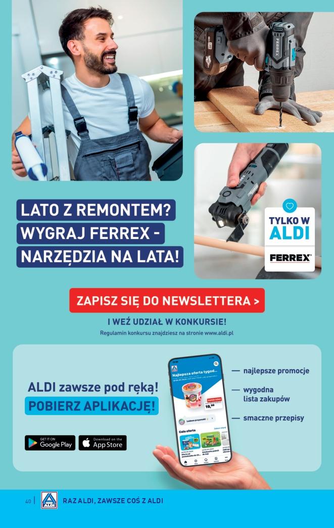 Gazetka promocyjna ALDI str. 40