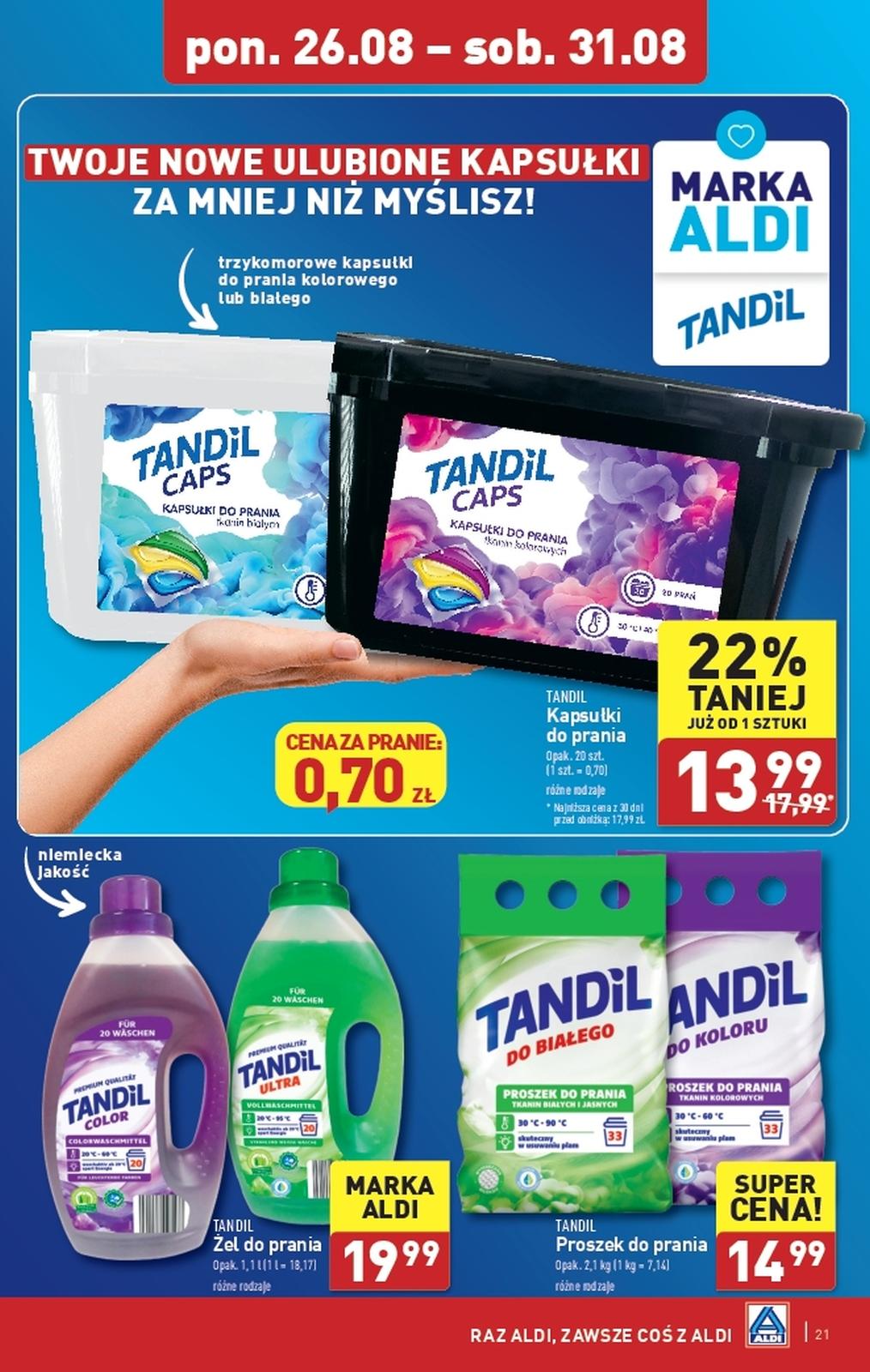 Gazetka promocyjna ALDI str. 21