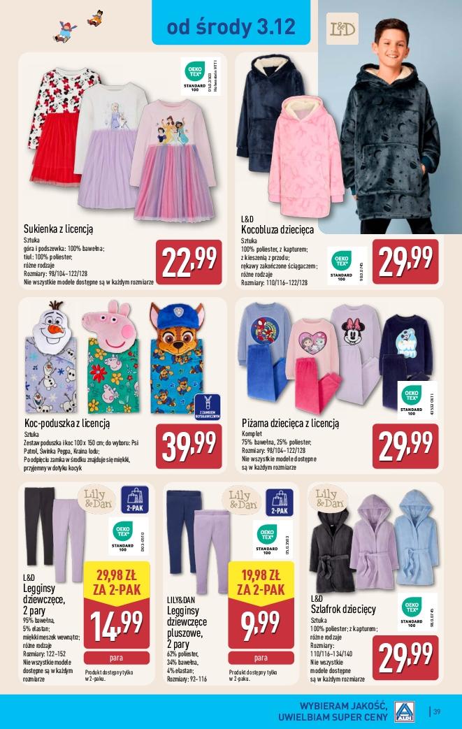 Gazetka promocyjna ALDI str. 39