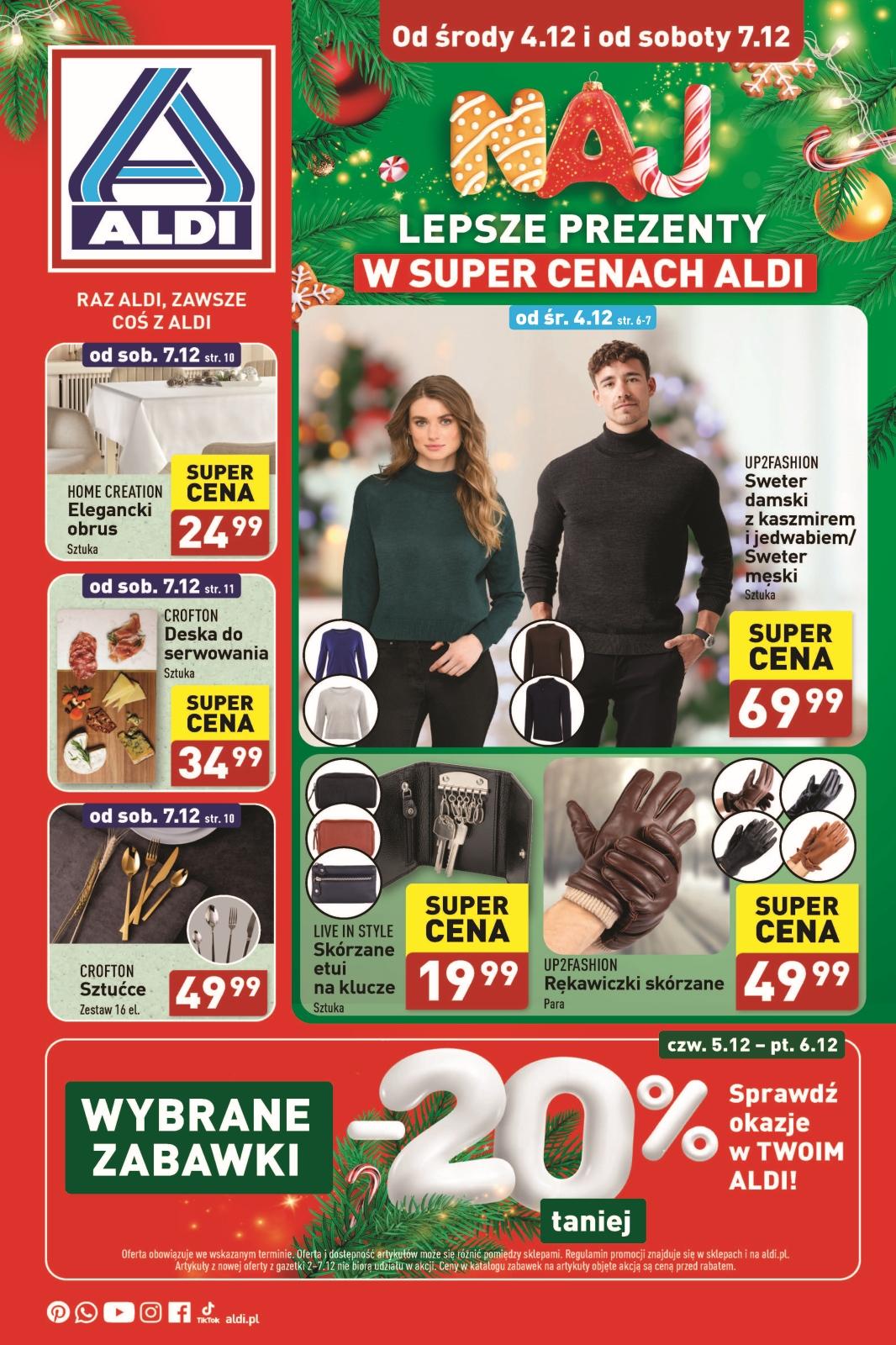 Gazetka promocyjna ALDI str. 1
