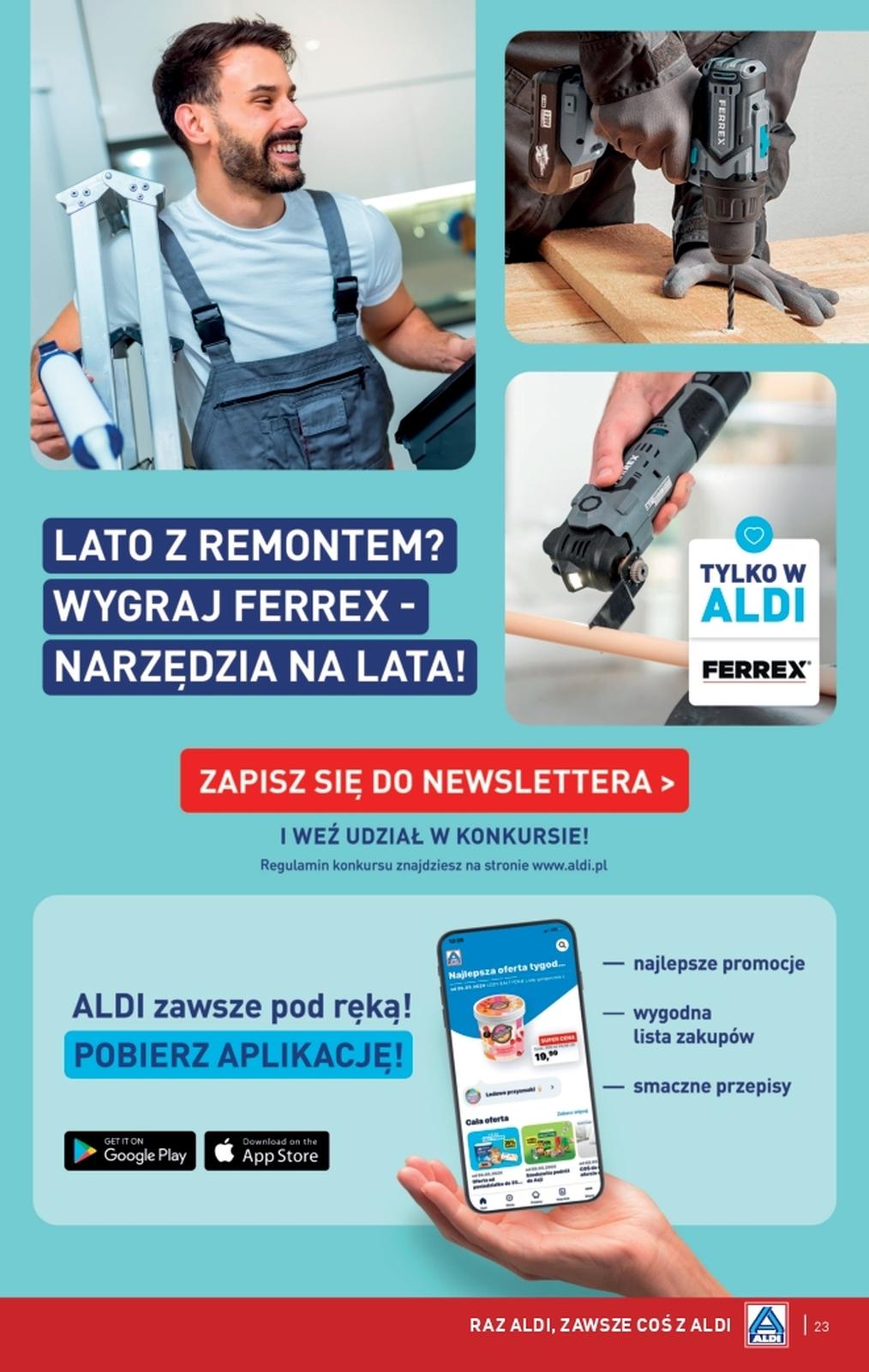Gazetka promocyjna ALDI str. 23