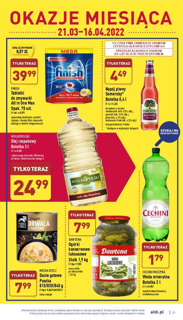 Gazetka promocyjna ALDI str. 21