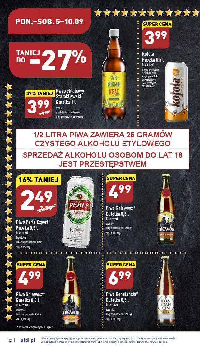 Gazetka promocyjna ALDI str. 22