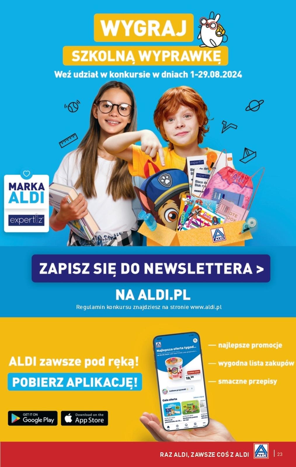 Gazetka promocyjna ALDI str. 23