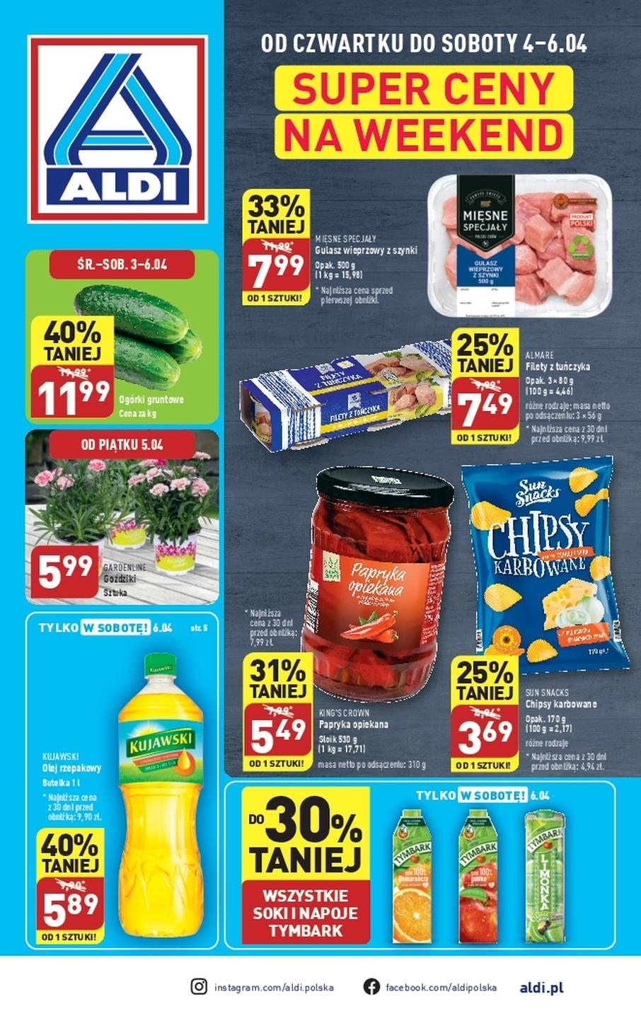 Gazetka promocyjna ALDI str. 1