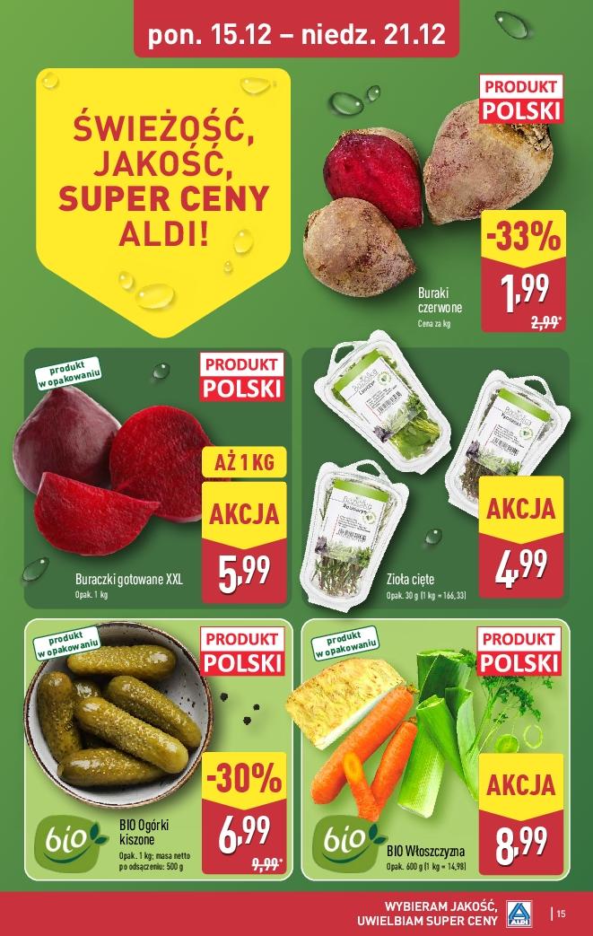 Gazetka promocyjna ALDI str. 15