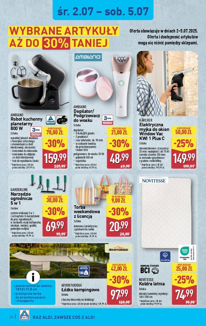 Gazetka promocyjna ALDI str. 20