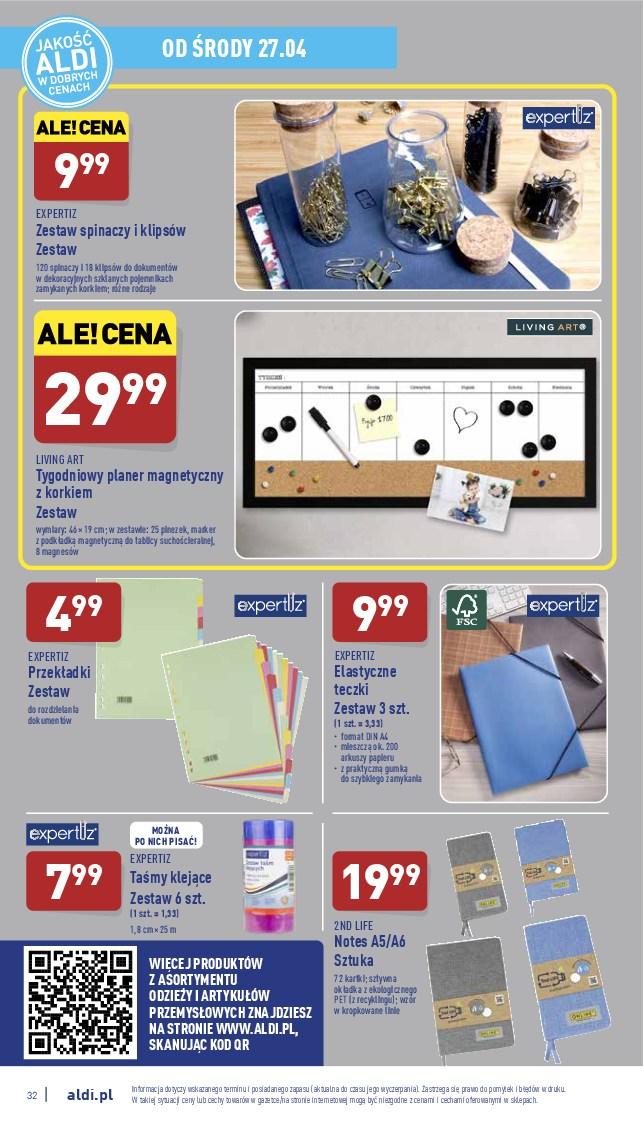 Gazetka promocyjna ALDI str. 32