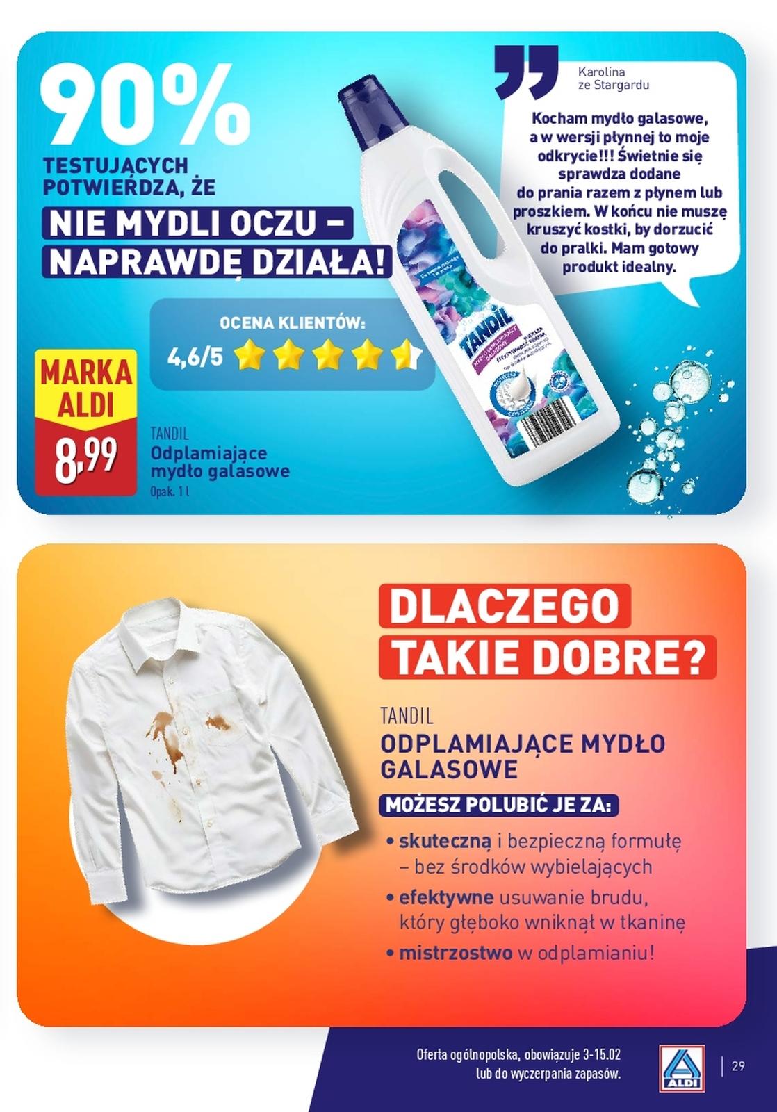 Gazetka promocyjna ALDI str. 29