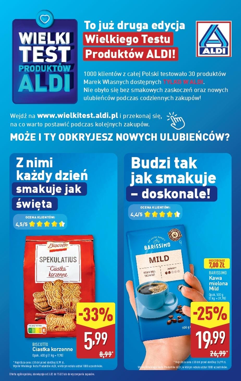 Gazetka promocyjna ALDI str. 1