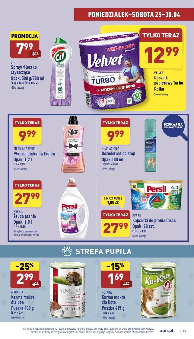 Gazetka promocyjna ALDI str. 23