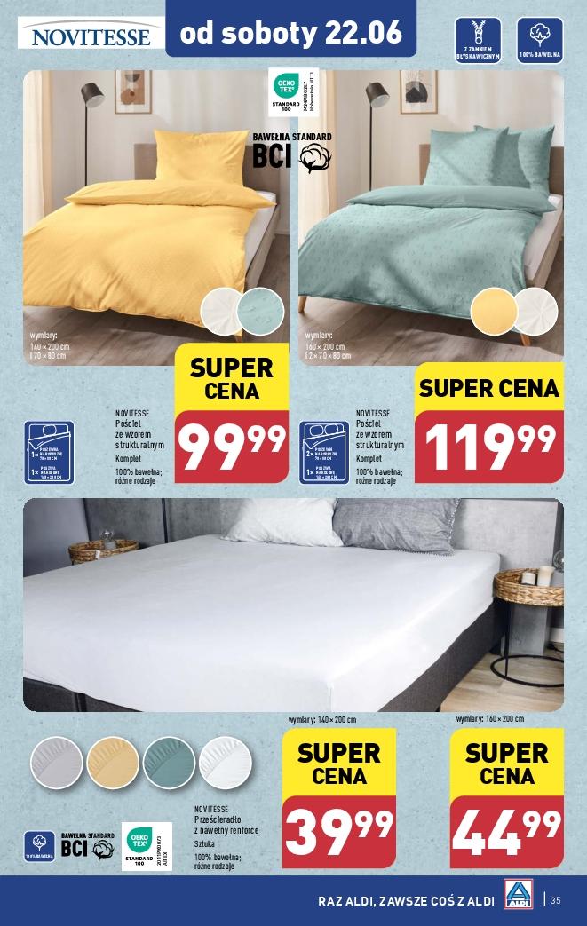 Gazetka promocyjna ALDI str. 35