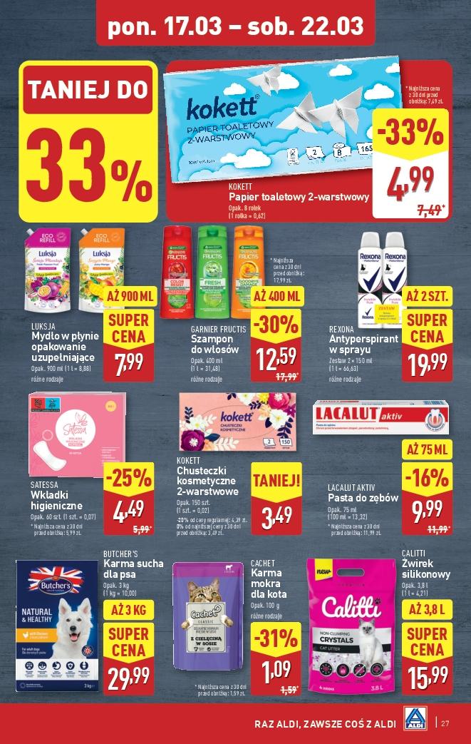 Gazetka promocyjna ALDI str. 27