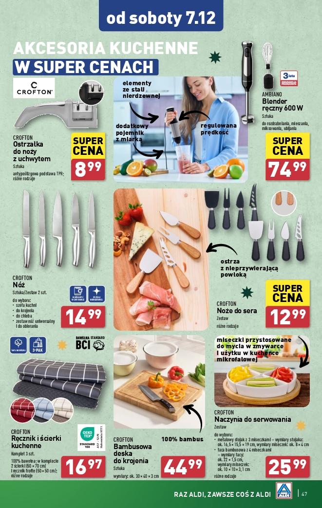 Gazetka promocyjna ALDI str. 47
