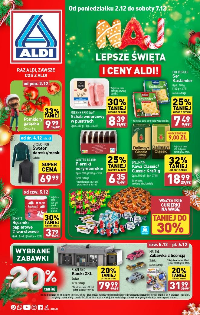 Gazetka promocyjna ALDI str. 1
