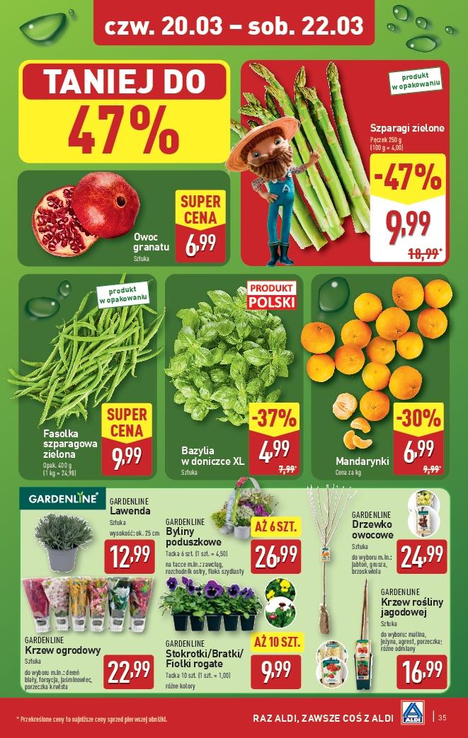 Gazetka promocyjna ALDI str. 35